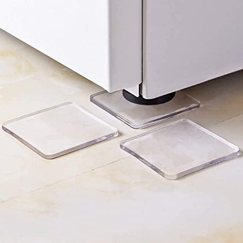 Anti Vibrations Waschmaschinenunterstützung,Silikon Anti RutschMatte,Waschmaschine Füße Fußpolster,Universal Anti Vibration Waschmaschine Füße,Anti Rutsch Gummi Fußpolster,Schalldämpfer Waschmaschine
