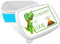 Mr. Gadgets Porta merenda personalizzato con nome -diversi modelli e colori CELESTE