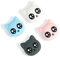 GeekShare 4 Cover Joycon in Silicone per Joycon, Cover per Joystick Compatibile con Switch/OLED/Switch Lite, Kitty on the Eye Strap