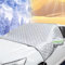 LECREA Frontscheibenabdeckung Winter für Hyundai i20 i 20 I20 N, Verdicken Faltbar Auto Windschutzscheibenabdeckung Winter gegen EIS, Frost, Staub Sonne, Auto Zubehör,230 * 145cm