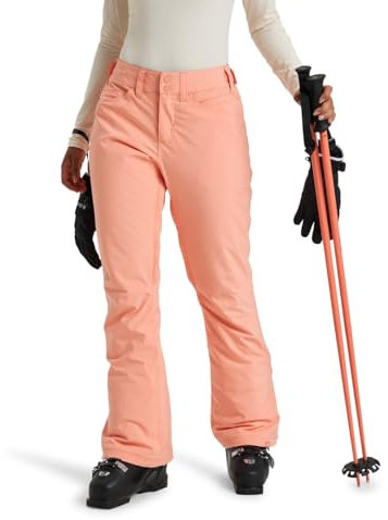 Roxy Women's Backyard PT Pants, Peach PINK, L