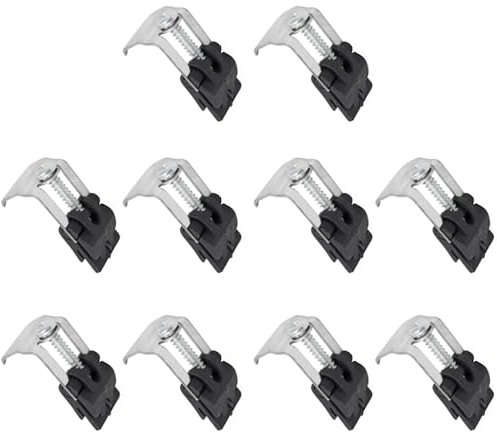 Aweisile Clips para Fregadero de Cocina 10 Piezas Clips de Fregadero de Montaje Inferior Fregadero Cocina de Clips Clips de Reparación de Instalación Clips de Fregadero de Cocina para Lavaderos