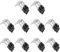 Aweisile Lavello Fissaggio Clip 10 Pezzi Clip di Fissaggio per Lavelli da Cucina Sottopiano Lavello Clip Clip per Lavello Sottopiano Kitchen Sink Clips Undermount Sink Clips per Cucina Bagno Doccia
