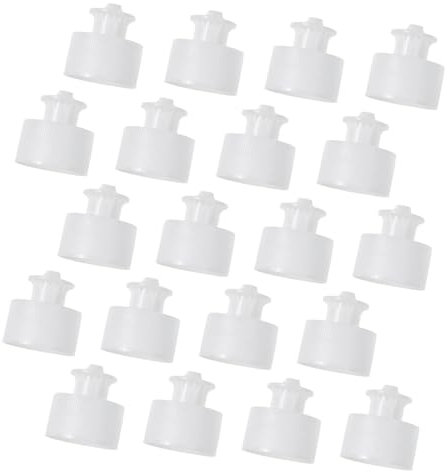 HANABASS 40pcs Portable Sports Bottle Lids Pull Cap Replacement for Water Bottles and Leak-resistant Sealing Caps Easy to Use and Store for Household Use