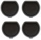 Ersatz-Frontfilter für AEG QX9-1-50IB/ALRG/ANIM Staubsauger-Ersatzteile, 4 Stück, Staubsauger-Zubehör
