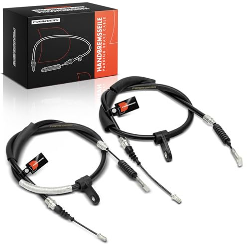 Frankberg 2x Cavi freno a mano Posteriore sinistra destra Compatibile con 147 937 1.6 16V T.SPARK Eco 1.6 16V T.SPARK 1.9 JTD 1.9 JTDM 16V 1.9 JTDM 8V 1.9 JTD 16V 1.9 JTDM 2.0 16V T.2001-2010 46843743