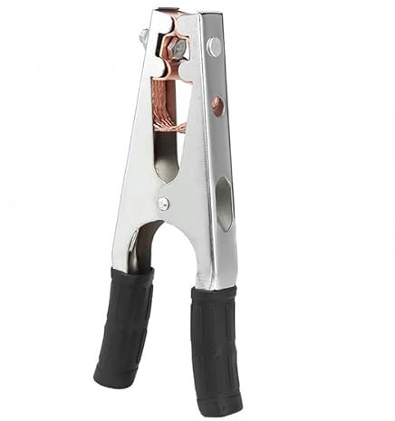 500A, Earth Clip Ground Welding Clamp, Electroplated Copper Ground Clamps for Manual Welder, Electrode, ARC, TIG, MIG Welding Machine