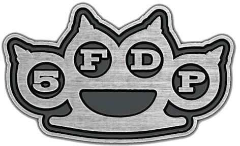 Five Finger Death Punch Band Pin Badge One Size