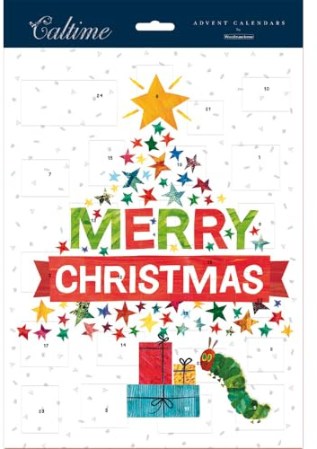 Traditional Advent Calendar The Hungry Caterpillar Xmas Advent Calendar Gift 607448 Caltime by Woodmansterne