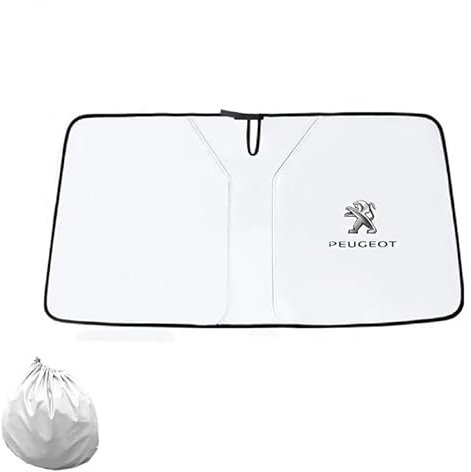 DXTYHB Parasol de Parabrisas para Peugeot 308 2013-2017, Parasol del Parabrisas del Coche Parasol Coche Delantero Parasol de Coche para el Parabrisas,A