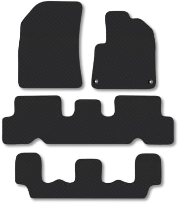 Citroen C4 Grand Picasso (2015-2018) 5mm Rubber Car Mats | Heavy Duty Rubber Tailored Fit Floor Mats Full Coverage Durable Waterproof Accessories Easy Clean Anti Slip Made in the UK