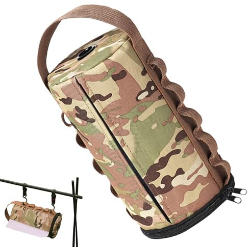 Toilettenpapier Organizer, Campinggewebehalter - Servietten mit großer Kapazität,Wiederverwendbarer Serviettenspender, wasserdichte Campingzubehör für Outdoor -Aktivitäten