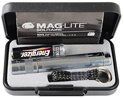 Maglite Boxed Solitaire Torch AAA Grey