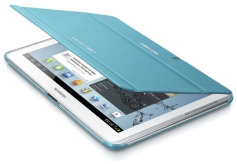 Samsung EFC-1H8SLECSTD Book Cover per Galaxy Tab 2 10.1, Azzurro