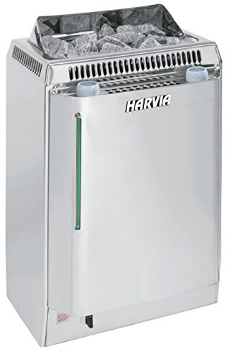 Harvia Topclass Saunaofen mit Verdampfer - KV90SE 9,0 kW wird separates Steuergerät benötig, Edelstahl
