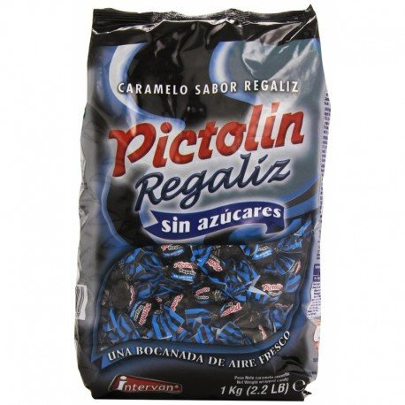 Intervan - Pictolin Reglisse Sans Sucre 300Gr