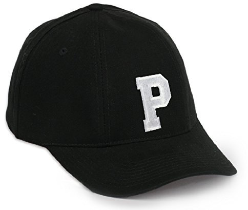Baseball Mütze Cap Caps A-Z schwarz Snapback with Adjustable Strap Snap Back LA (P)
