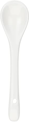 Porcellana Trattoria Salzlöffel, cm 8,5, Porzellan, Mehrfarbig, 0,1 x 0,1 x 0,1 cm