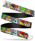 Buckle-Down Looney Tunes Herren Sicherheitsgurt, Gürtel Herren, Gürtel, mehrfarbig, 1.5 Wide - 24-38 Inches in Length