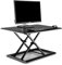 thingyclub® Stehpult Konverter Höhe verstellbar sitzen, um Ständer für Laptop und Monitor, 765 x 51 mm Arbeiten Oberfläche, 55 ~ 430 Höhenverstellung, belastbar bis 11,3 kg