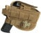 EXCELLENT ELITE SPANKER Taktisches Einstellbares Pistolenholster Holster Pistole for Glock M1911 G17 G18 G19 G26 G34 XD-45acp CZ P-10C(Braun)