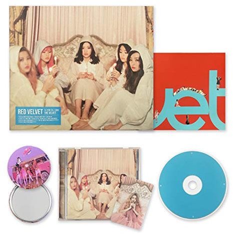 RED VELVET 2nd Mini Album - [ THE VELVET ] CD + Photobook + Photocard + FREE GIFT / K-POP Sealed