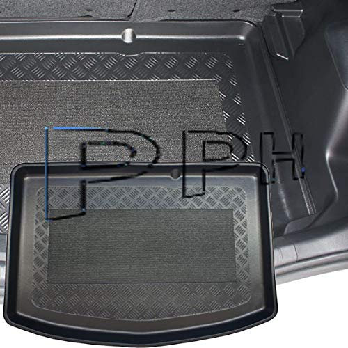 X & Z PPH – Bandeja para maletero para Toyota Yaris III Hybrid desde 01.2015 – 08.2020; superficie de carga empotrada