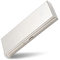 7 Day Pretty Mini Metal Pill Organizer Pill Box Built-in Make-up Mirror mit Spring Open Design und großes Fach zu halten Vitamine Lebertran Ergänzungen und Medikamente (Silber)
