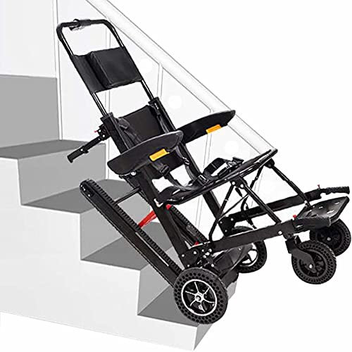 Dbtxwd Elektrischer Rollstuhl Treppenlift, Zusammenklappbarer Treppensteiger Rollstuhl Für Behinderte Ältere Menschen, Tragbare Treppen Rollstuhllifte Können Treppen Hinauf Und Hinunterfahren