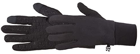 Manzella Power-Stretch-Handschuh für Damen, Touchscreen-fähig, Schwarz, Small/Medium