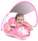 LAYCOL Schwimmring für Babys, Schwimmring, Schwimmring, Kinder, Schwimmring, Baby, 3 bis 36 Monate (Einhorn, S)