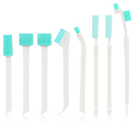 8pcs Small Household Cleaning Brushes, Small Cleaning Brush Set Detail Cleaning Brush Crevice Cleaning Tool for Window Toilet Keyboard Humidifier Bottle Small Space Gaps Corner