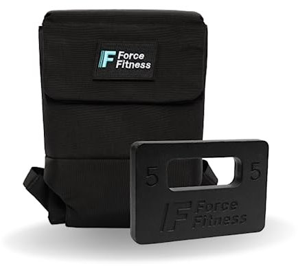 Force Fitness Sac à dos Rucking - Porte-assiettes + 5 kg