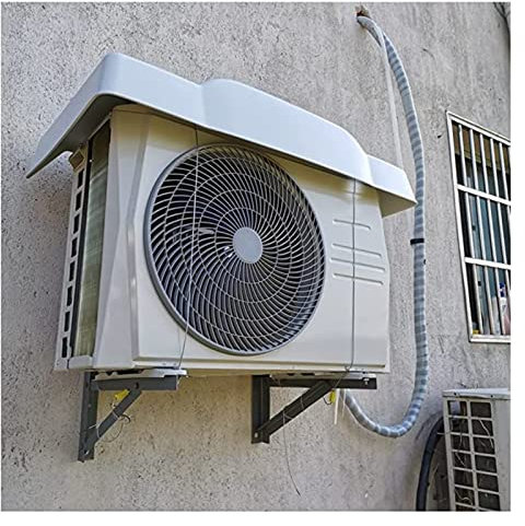 Cubierta de aire acondicionado para exteriores,Cubierta de aire acondicionado para unidades exteriores,Cubierta de unidad de aire acondicionado para exteriores, carcasa dura de plástico PVC