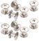 EIHI 10Pcs 30mm Vis de Patinage Roue de Patinage,Pointes en Acier d'Axe de Roue de Patin de Roue de Patin Intégré