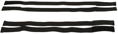 INSTRIKE Eishockey Beingummi Junior mit Klettverschluß (4er Set) Easy to use spart Tape und gerade für Kinder extrem einfach für das Befestigen des Beinschoners