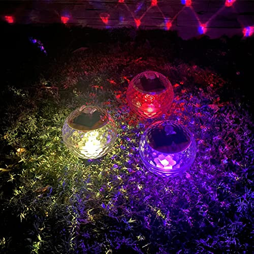 Cymwer Luz Flotante de Agua con energía Solar, Bola mágica, luz Nocturna Flotante IP66, Impermeable, Fuente para Exteriores, Decoraciones para Piscinas