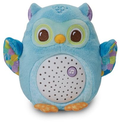 VTech Baby Twinkle Lights Owl, Soothing Baby Toy with Nature Sounds, White Noise, Melodies and Songs, Gift for Babies 0, 3, 6, 9 months +, English version