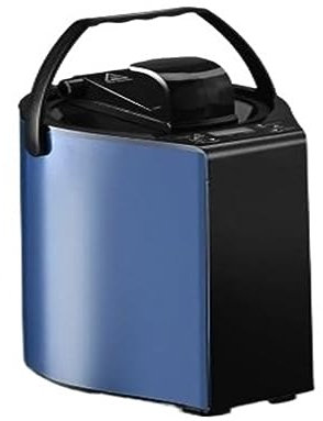 Generatore di Sauna Portatile per Sauna, Pentola a e for neratore di Sauna, Terapia Spa Domestica di Nuovo Stile 3L 1000W for Riscaldamento Riscaldamento Veloce E Uniforme (Color : Blauw, Size : 1)