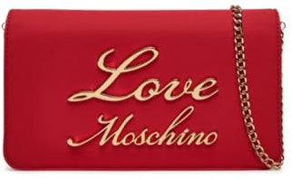 Love Moschino Schultertasche Damen Rot Einheitsgröße