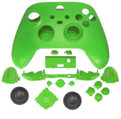 Carcasa completa compatible con mando Microsoft Xbox X/S series repuesto verde
