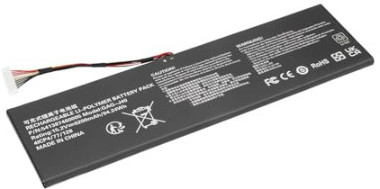 Exmate GAG-J40 Laptop Akku für Gigabyte Aero 15 14-K8 14-K7 14-P64WV6 X8 X9-7DE4410P YB-8DE1430SH YC-9DE5760SP 15X V8-BK4 V8-CF2 15P WB 15S OLED 17 XA 17X WB 17X YB Aorus X7 V6 V7(15.2V / 6200mAh)