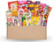Surprise Asia Snack Box Köstliche Leckereien aus verschiedenen asiatischen Ländern I mit Animation Charactered Snacks, Trendy Mochi & Süßigkeiten (Asia Snack Box L (25set))