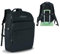 KUNN Travel Laptop Backpack,Large 32L Personal Item Travel Bag with Toiletry Bag,Waterproof Airplane Approved Business Pack for Men Women,Black, Black