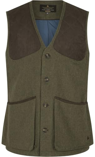 Seeland Hillside Waistcoat Moss green - Large front pockets, Inner pocket