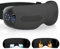 HubiCare Augenmassagegerät mit Wärme- & Kühlmasken - 3D Airbag Knetvibration für Augenringe, Schwellungen & Migräne - Bluetooth Musik - Mattschwarz