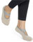 Habselikob Yoga Socken Socken Sport für Yoga, Barre, Pilates (Beige, Erwachsene, Medium, Alphanumerisch, EU Schuhgrößensystem, M)