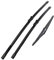 Limpiaparabrisas Parabrisas Para Peugeot 308 T9 Hatchback 2014 2015 2016 2017 2018 2019 2020 Juego De Limpiaparabrisas Delantero Y Trasero Parabrisas Ventana 24+18+9 Escobilla Limpiaparabrisas