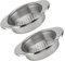 UTHCLO 2 piezas Colador Inoxidable de Filtro Práctico para Latas de Atún Verduras y Frutas Escurridor Compacto y de Limpiar