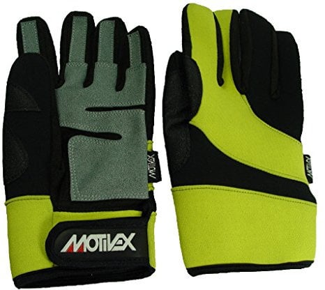 MOTIVEX Segelhandschuhe Neopren Gelb Grösse XXL